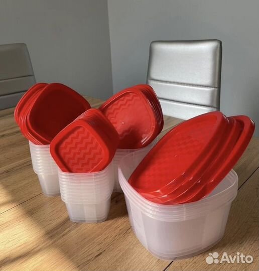 Набор контейнеров 30 шт новые