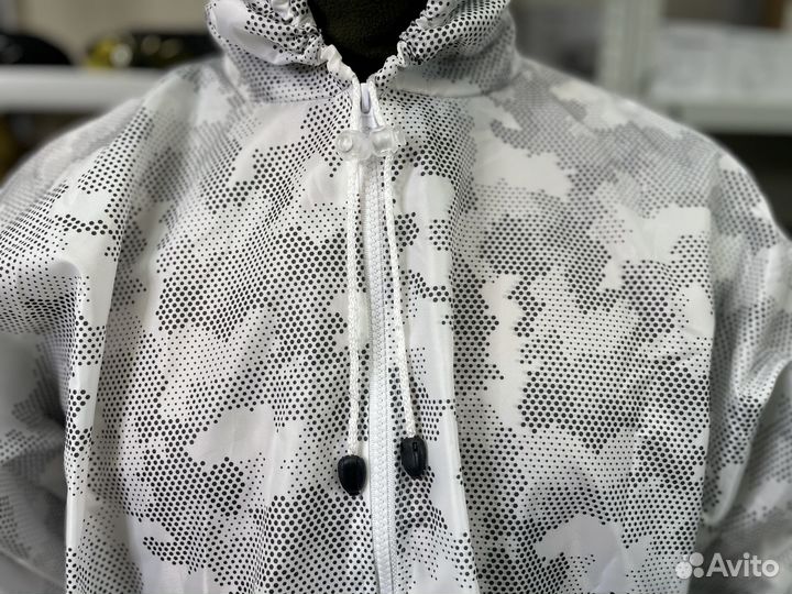 Маскхалат белый зимний