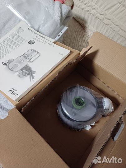 Пароварка блендер avent новая