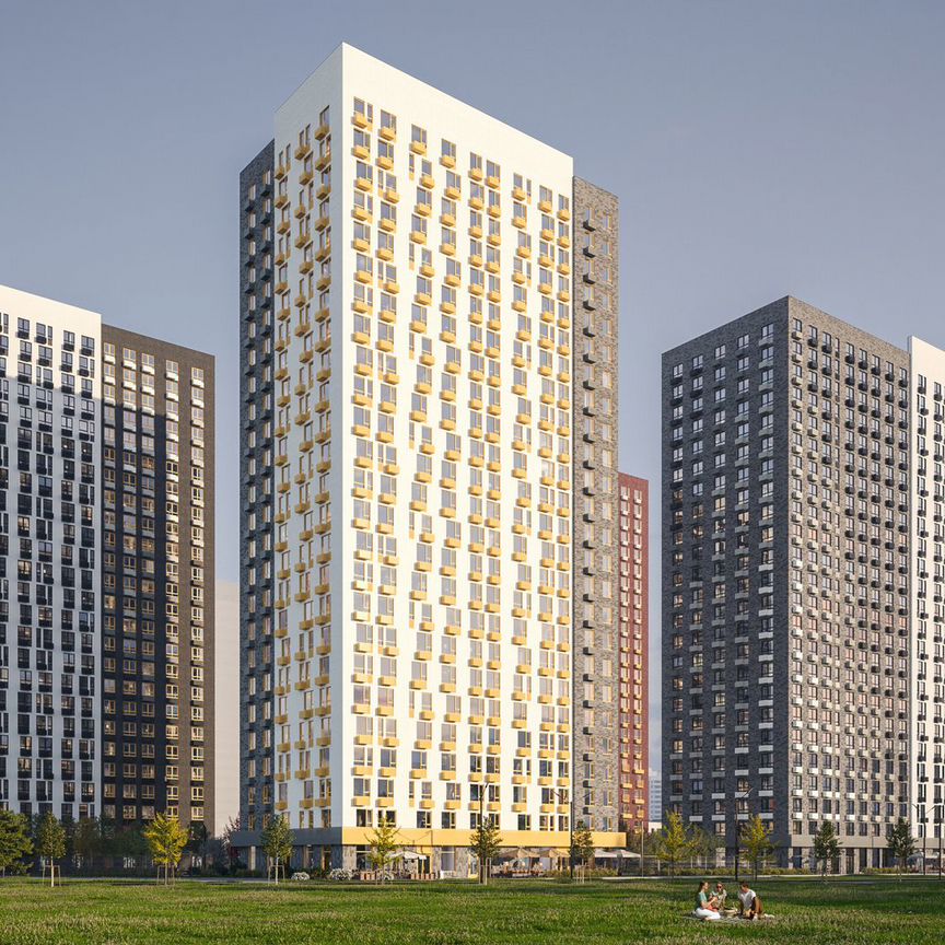 1-к. квартира, 37,4 м², 7/25 эт.