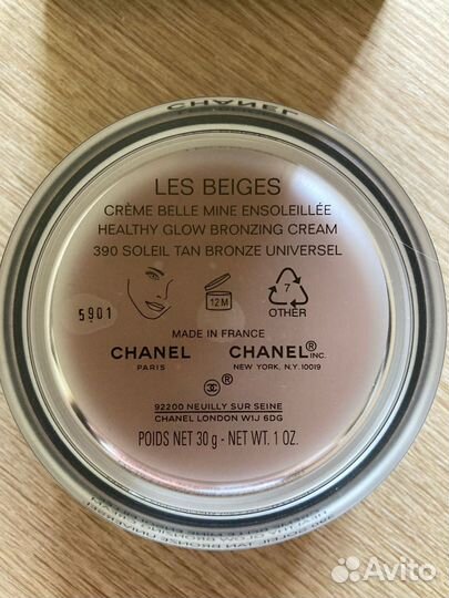 Chanel les beiges бронзер