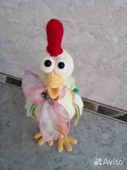 Игрушка курочка из мультика цыпленок пи