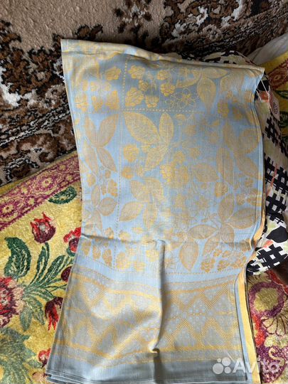 Скатерть льняная, советская