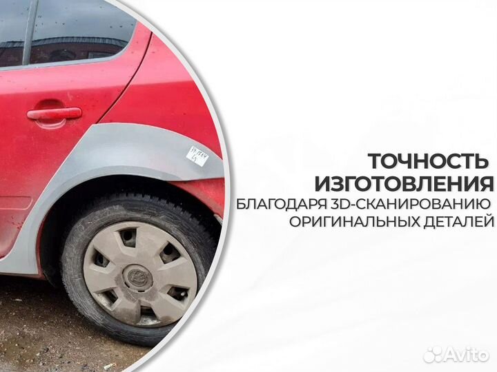 Ремонтные пороги и арки Peugeot Железнодорожный микрорайон