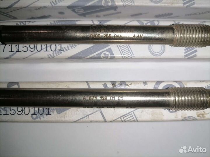 Свечи накала Ssang Yong 4 штуки