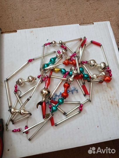 Елочные игрушки СССР