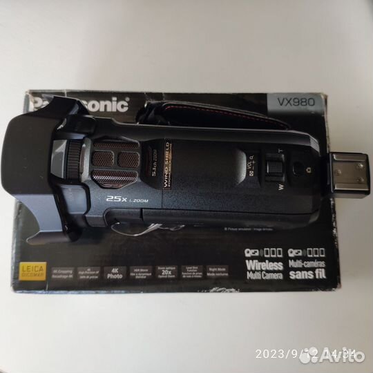 Видеокамера Panasonic HC-VX980 4K