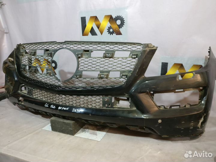 Mercedes W166 GL Бампер Передний дорестайлинг