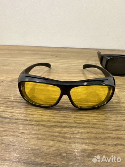 Очки для водителя солнцезащитные антиблик 2 шт