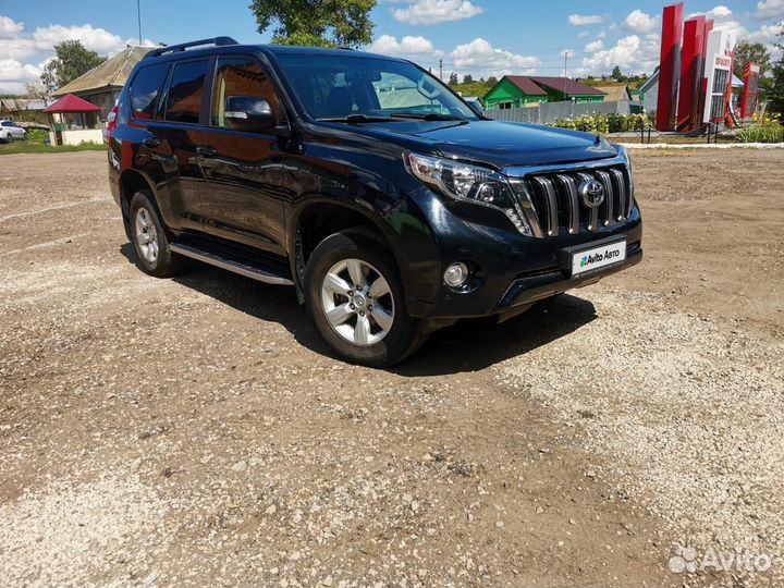 Toyota Land Cruiser Prado 2.8 AT, 2016, 155 000 км