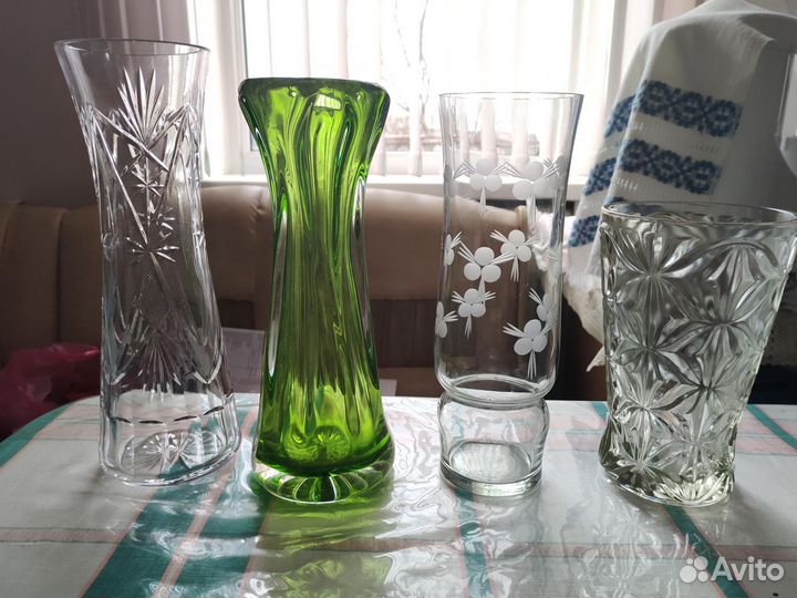 Ваза хрустальная СССР
