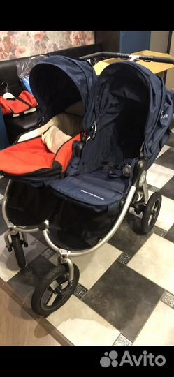 Коляска для двойни Bumbleride Indie Twin