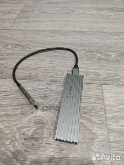 Чехол SSD адаптер orico M2 nvme 10Gbps Type C