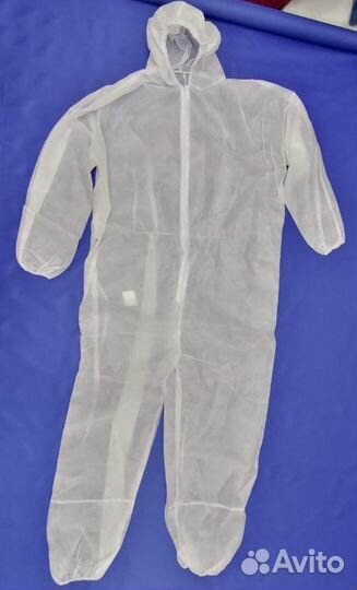 Комбинезон защитный одноразовый, спанбонд