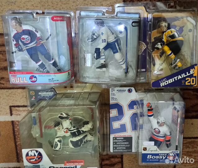 Фигурки хоккеистов NHL McFarlane