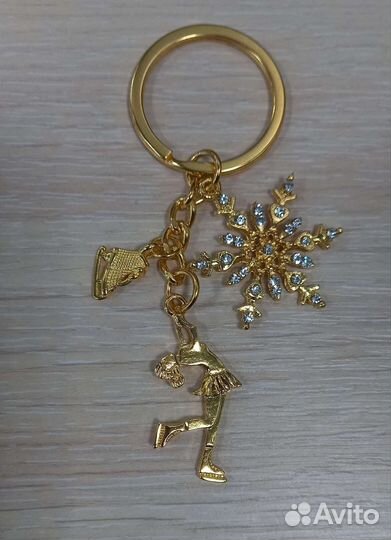 Брелок Фигуристка Фигурное катание Коньки