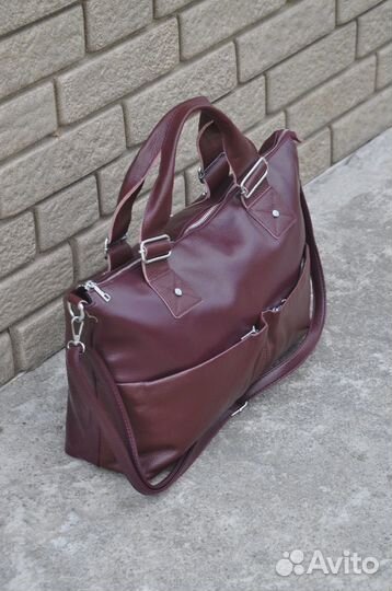 Сумки дорожные кожаные натуральные женские