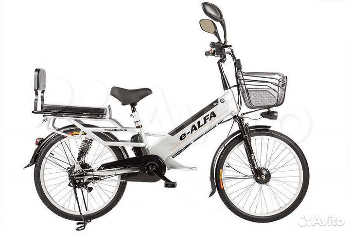 Электрический велосипед Eltreco Е-alfa GL