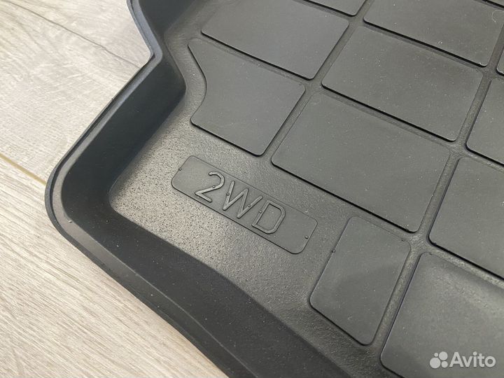 Оригинальный ковер с фартуком Renault Duster 2 4x2