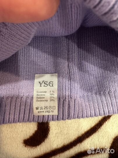 Комплект шапка и шарф женские