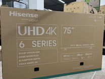 Телевизор hisense 75