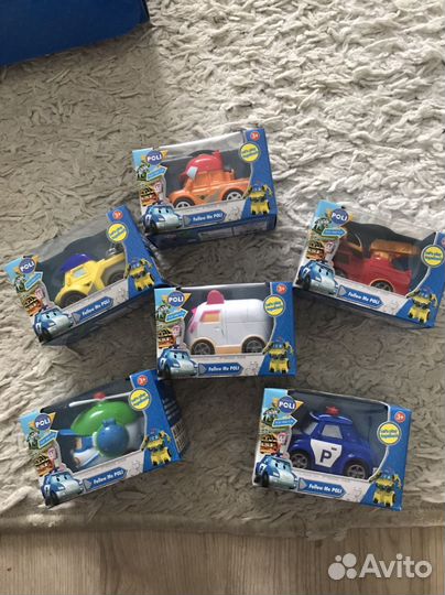 Машинки поли робокар