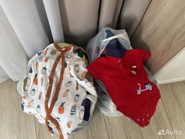Вещи пакетом на мальчика 4 месяцем до 2 лет