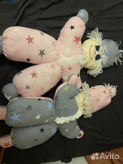 Мягкие игрушки куклы