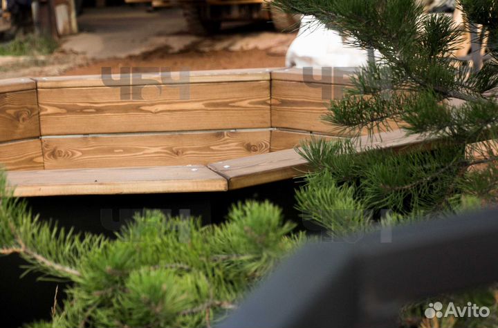 Банный чан на дровах. Купель