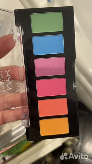 Палетка теней nyx