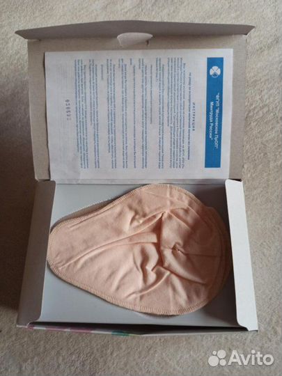 Экзопротез молочной железы ассиметричной формы