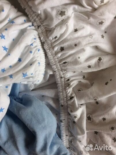 Простынь на резинке новая Mothercare