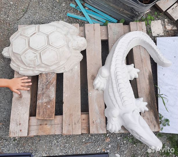 Садовые фигуры из бетона