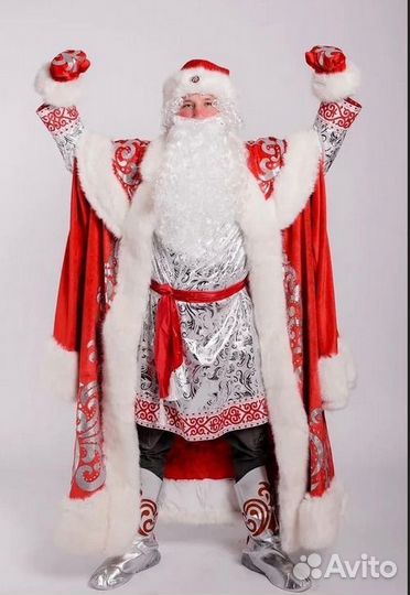 Костюм Деда Мороза все включено