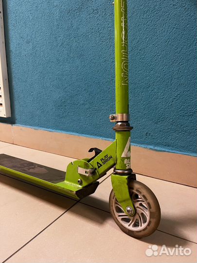 Самокат светящиеся колеса