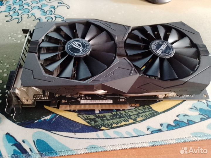 Видеокарта and radeon rx 470 rog strix 4gb