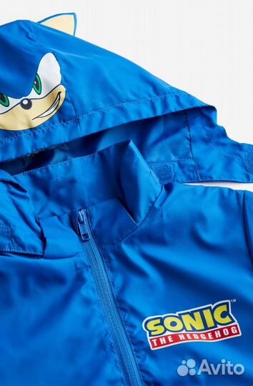 Ветровка H&M соник sonic детская