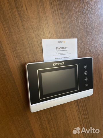 Видеодомофон domiq монитор 4’