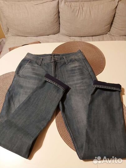Теплые джинсы 46 р-р