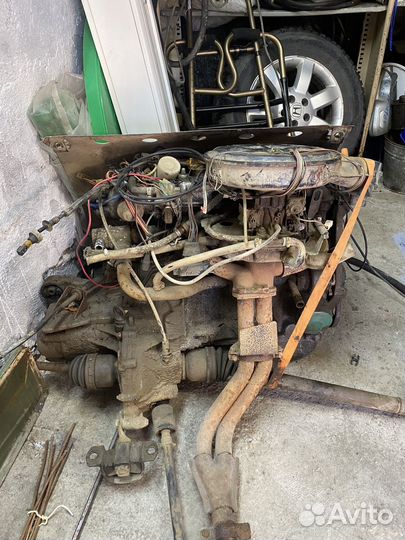 Двигатель+коробка кпп ваз 2109
