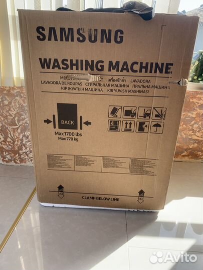 Новая стиральная машинка самсунг