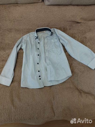 Рубашка на мальчика 134