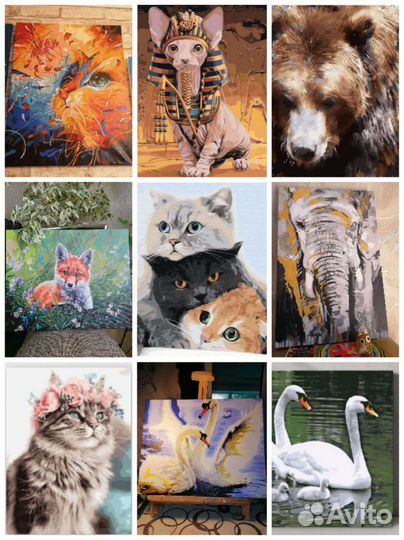 Картины маслом и акрилом