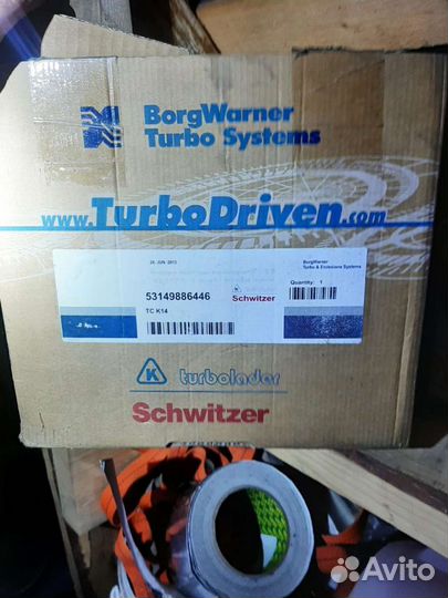 Турбина новая iveco daily