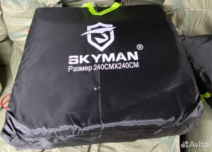 Теплый пол для зимней палатки 240х240