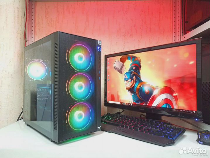 Игровой Пк Core i7 10700 / Core i5 12400 / Ryzen 5