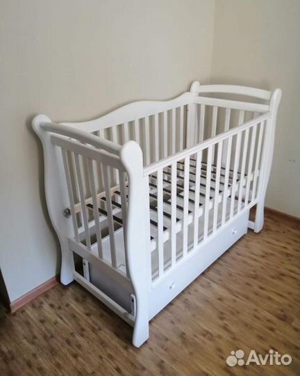 Детская Кровать Julia 1 белая. Новая в упаковке