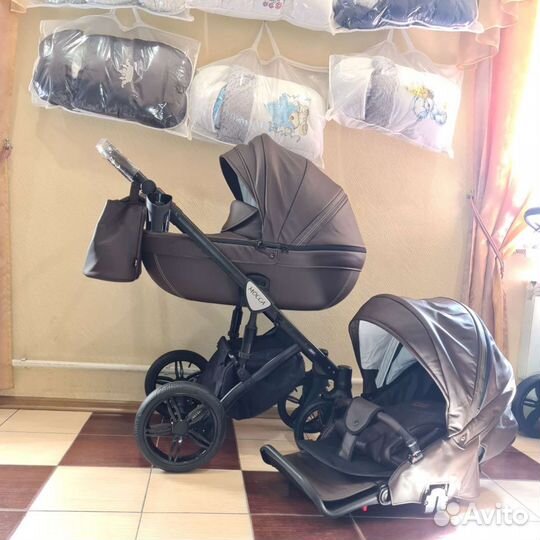 Коляска 2 в 1 Verdi Mocca новая