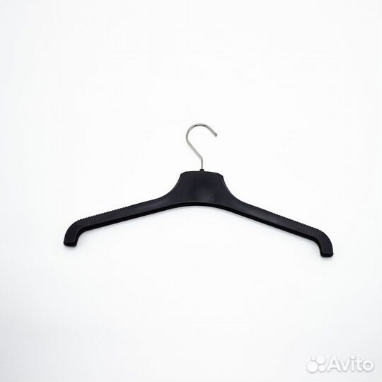 Вешалка для одежды, черная, L435мм, ширина плечи