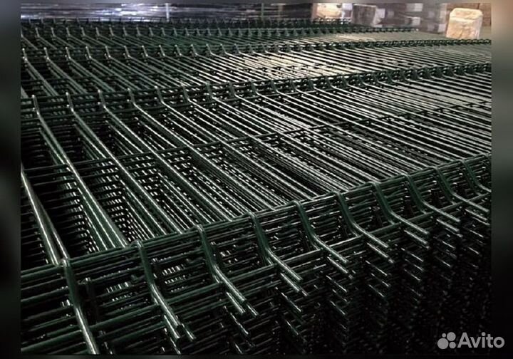 Забор из 3д сетки